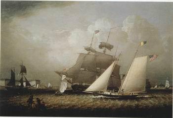 unknow artist Seascape, boats, ships and warships.41